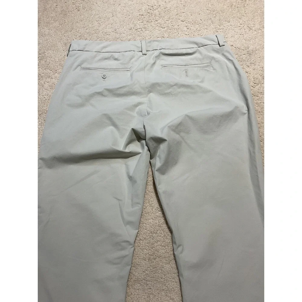 Vineyard Vines On-The-Go Pants Men's 38x30 Gray Performance Stretch Casual Chino